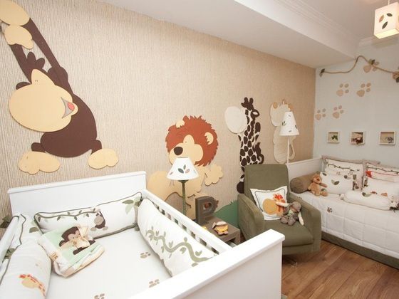 Confira agora algumas inspira??es para quartos de meninos e meninas Decoracao Quarto De Bebe Zoologico ~ Confira agora algumas inspira??es para quartos de meninos e meninas