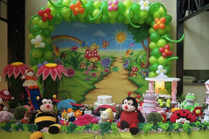 Ideias de decoração de festa com tema Jardim Encantado, com a linha Ideias de decoração de festa com tema Jardim Encantado, com a linha