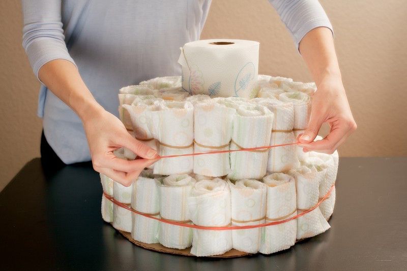Como Hacer Diaper Cakes Como Hacer Diaper Cakes