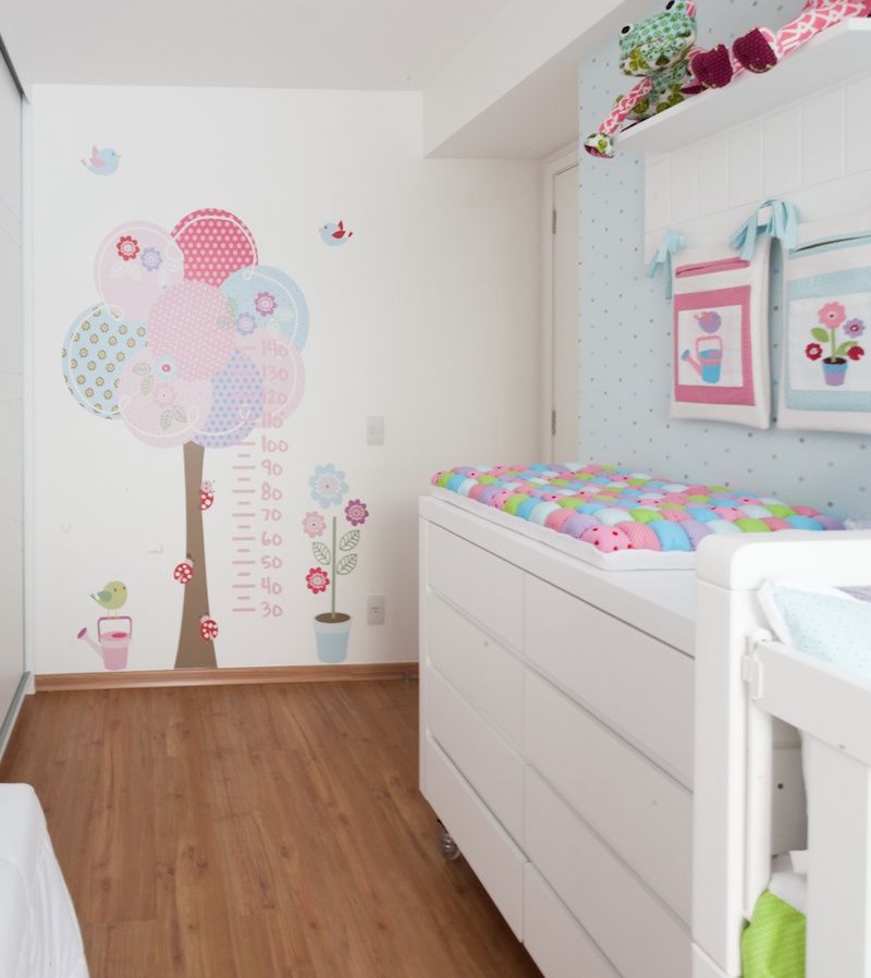 41 Ideias para decorar quarto de beb u00ea menina Dormitorio Quarta ~ 41 Ideias para decorar quarto de beb u00ea menina