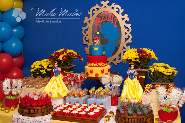 enfeites para jardim branca de neve:Festa Branca de Neve – ideias para arrasar enfeites para jardim branca de neve:Festa Branca de Neve – ideias para arrasar