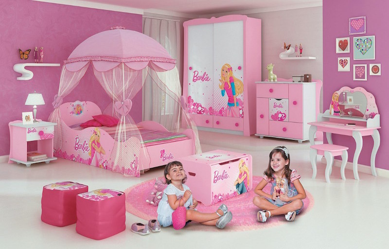 quarto barbie meninas Quarto Infantil Completo Da Barbie ~ quarto barbie meninas