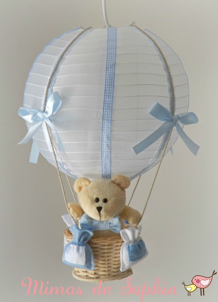 essa ideia de lumin?ria de bal?es Olha s? que gra?a os bal?es de Lustres Para Quarto De Bebe Safari ~ essa ideia de lumin?ria de bal?es Olha s? que gra?a os bal?es de