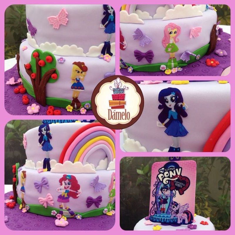 festa-infantil-equestria-girls-bolo-colorido
