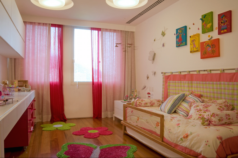 quarto-infantil-feminino-rosa-verde