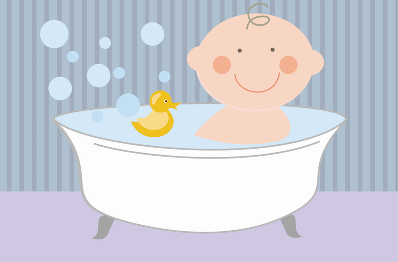 Sou Gestante E A Hora Do Banho Chegou