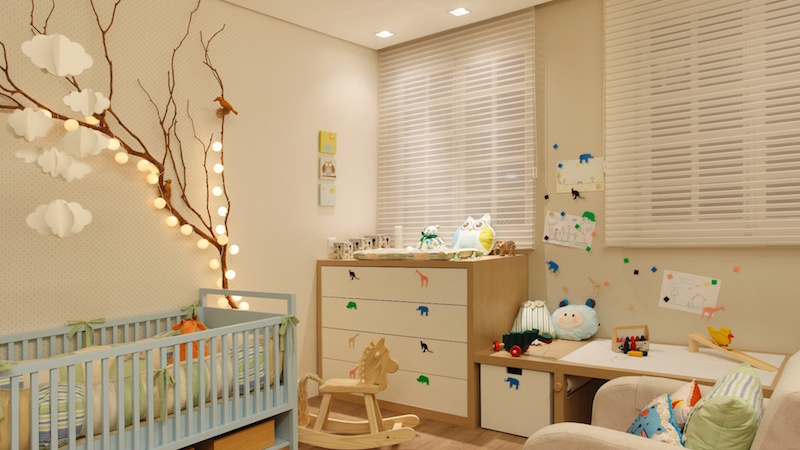 cortinas-para-quarto-de-bebê-decorado