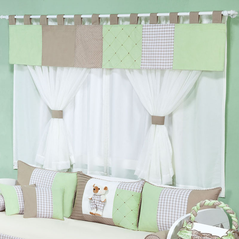 cortinas-para-quarto-de-bebê-marrom