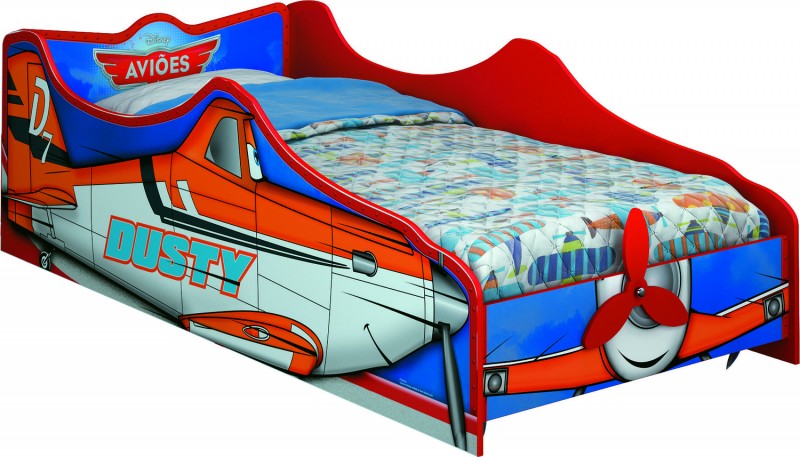 quarto-infantil-aviões-cama
