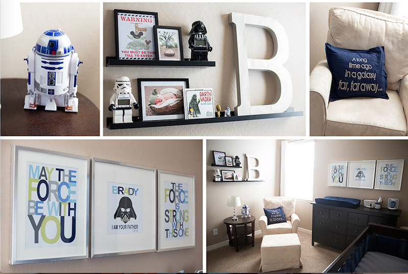 Quarto Star Wars Para Bebes E Criancas