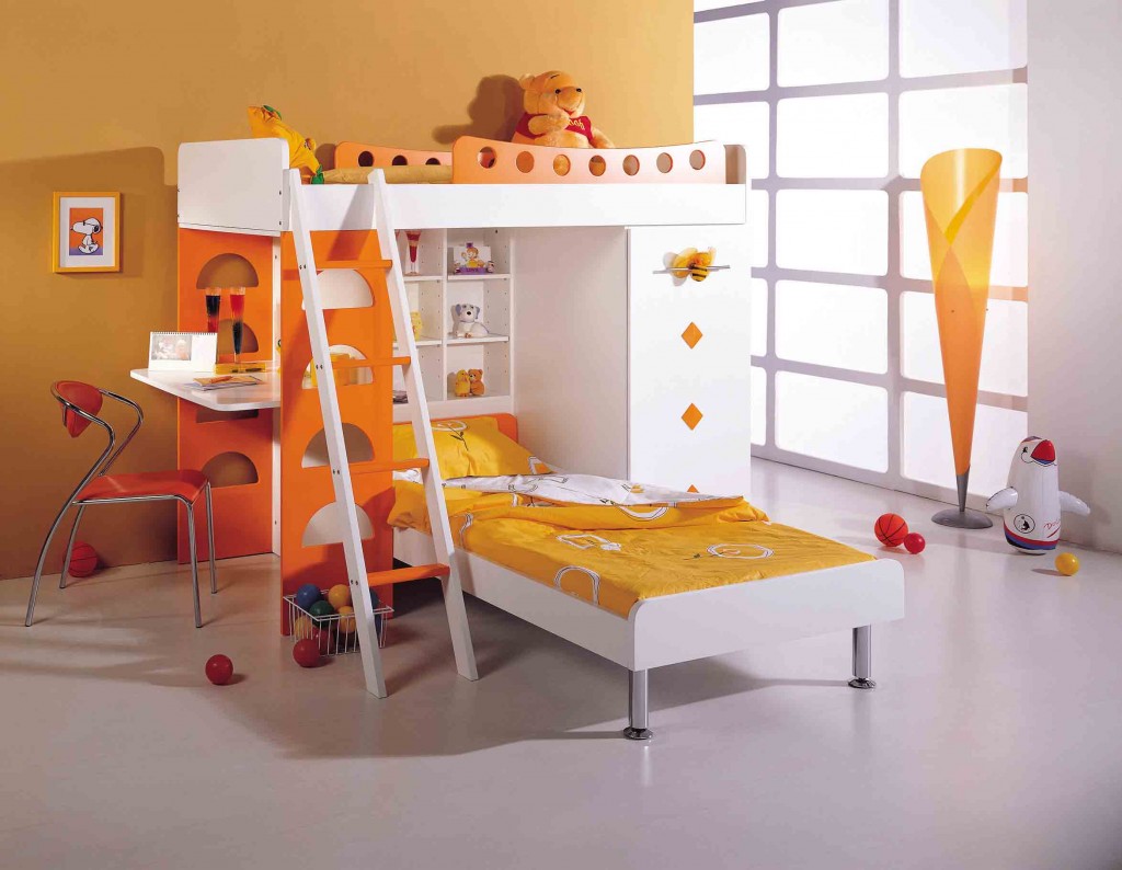 quarto-infantil-laranja