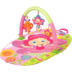 brinquedos-para-bebês-tapete-ginásio-rosa