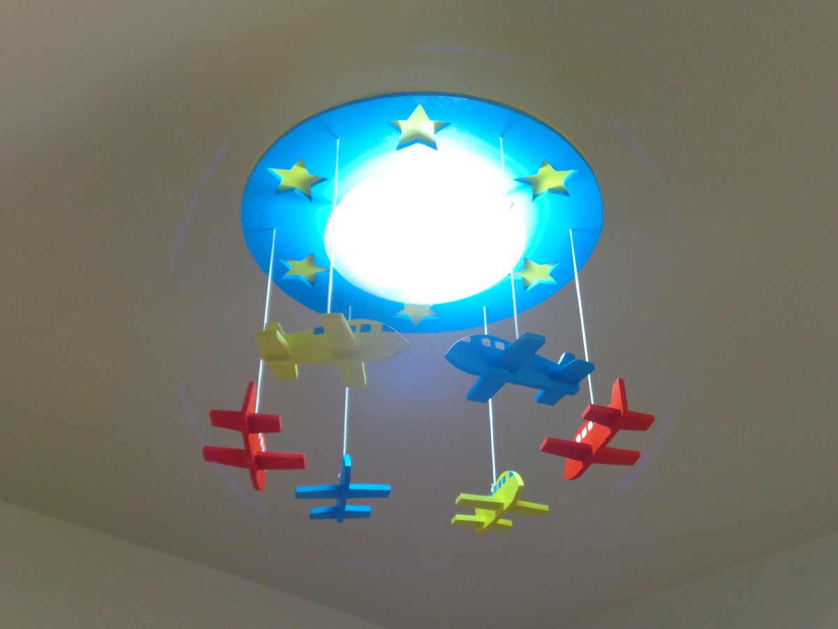 5 ideias incríveis para luminária de quarto de bebê