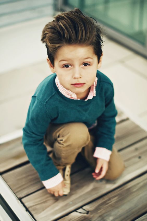 corte de cabelo de menino de 9 anos