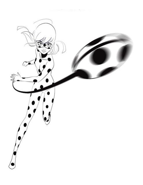 Desenhos para colorir Lady Bug