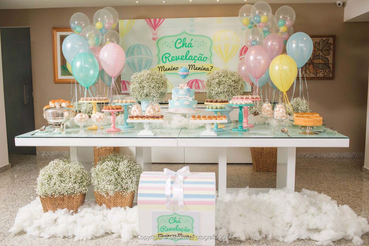 Cha De Bebe Revelacao Lindas Ideias Para Voce Se Inspirar