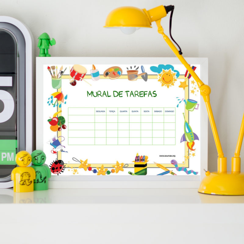 modelos de mural de tarefas para download