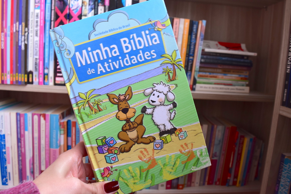 bíblia infantil de atividades