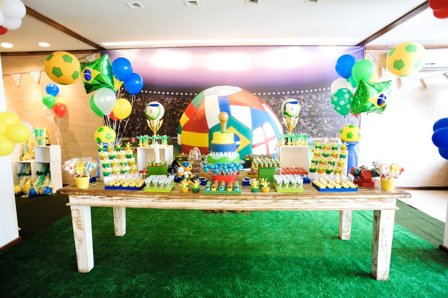 Festa Infantil tema Copa do Mundo