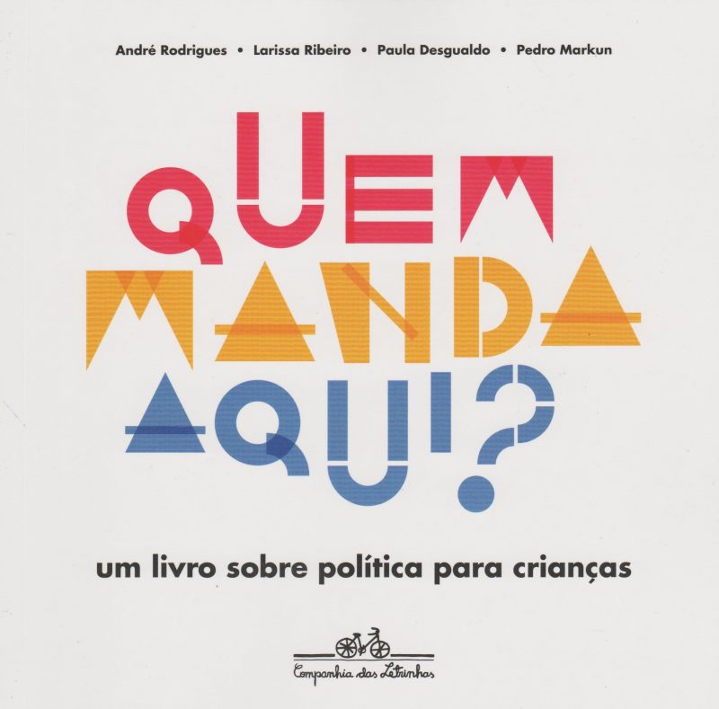 livro infantil Quem manda aqui