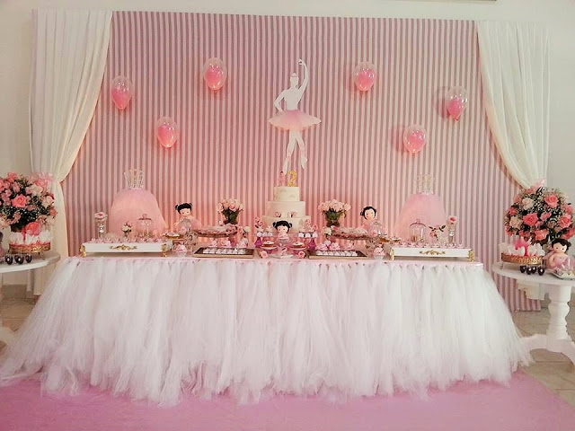 Dicas para festa infantil bailarina