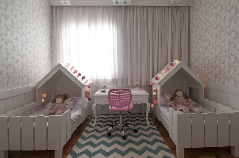 quarto infantil compartilhado