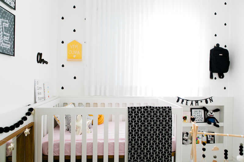 quarto infantil estilo escandinavo