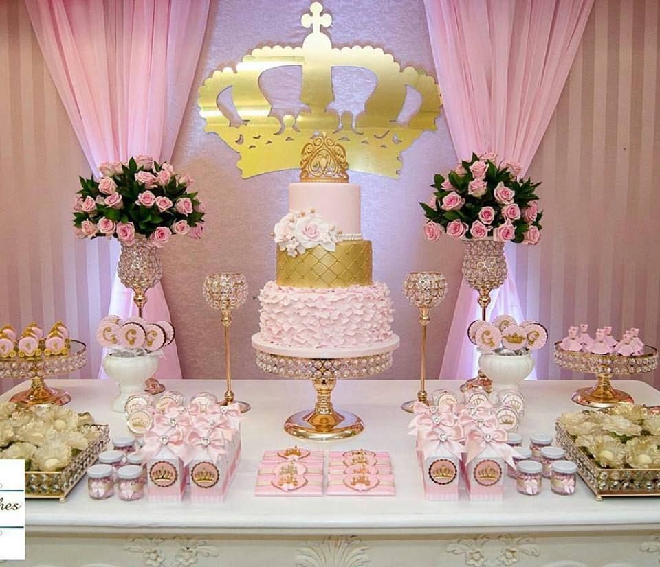 dicas para fazer um chá de bebê com o tema princesas