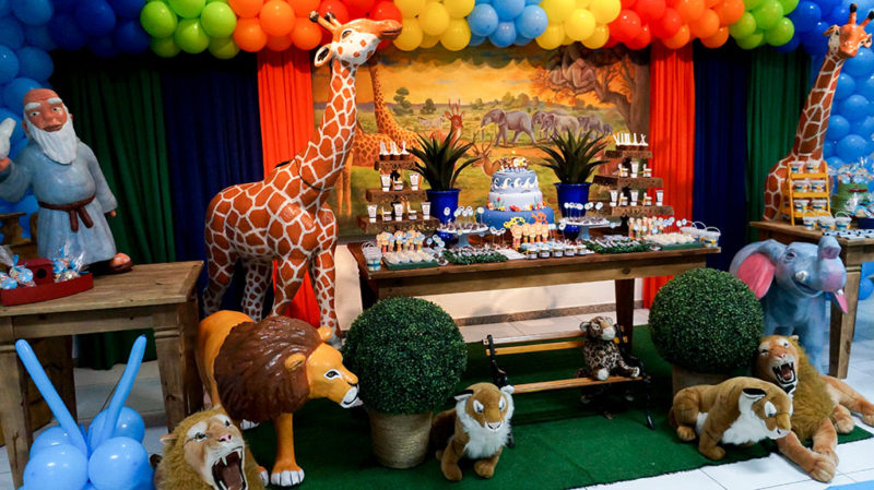 festa infantil arca de noé