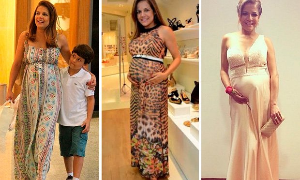Look das famosas na gravidez Look das famosas na gravidez