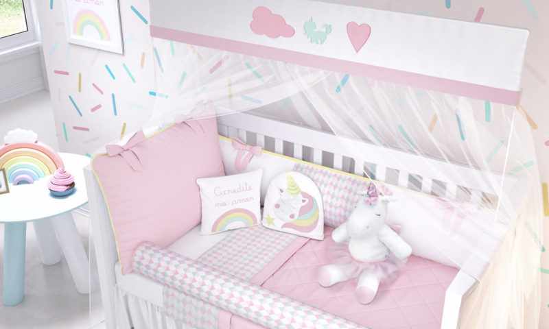 dicas de coração para quarto de bebê menina