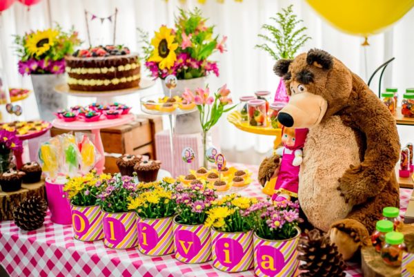 Festa Masha e o Urso
