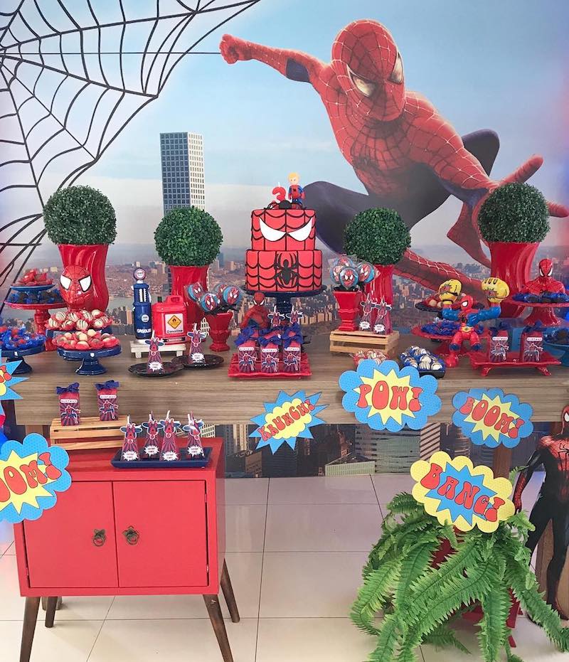 festa Homem-Aranha