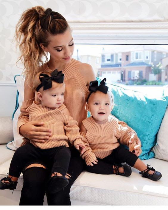 ideias de Looks de mãe e filha