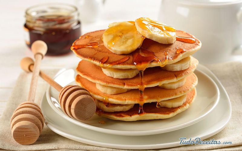 receitas de como fazer panquecas