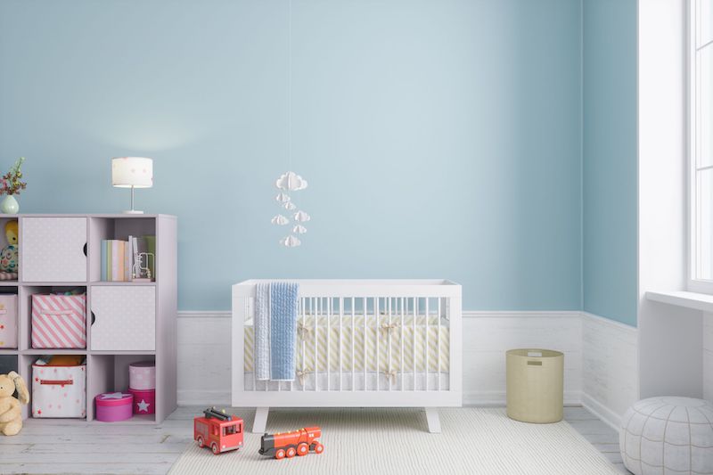 Cores para quarto de bebê