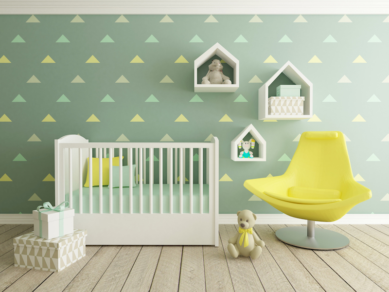 Cores para quarto de bebê