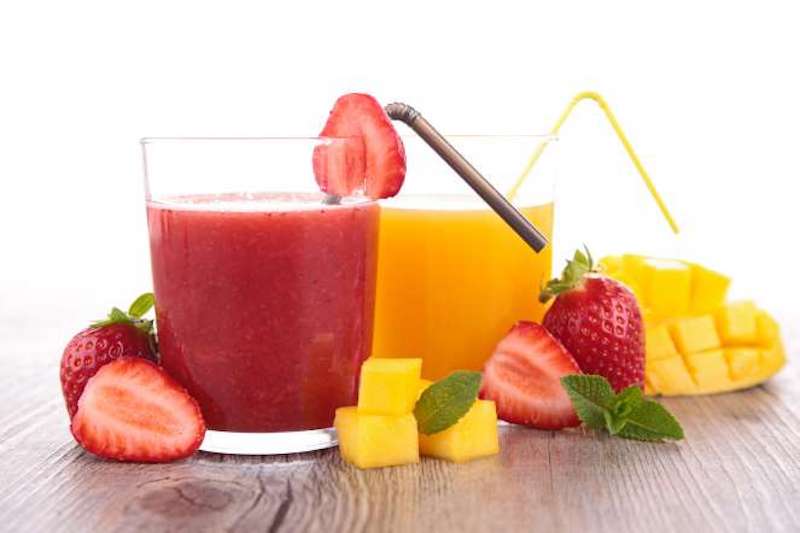 receita suco colorido