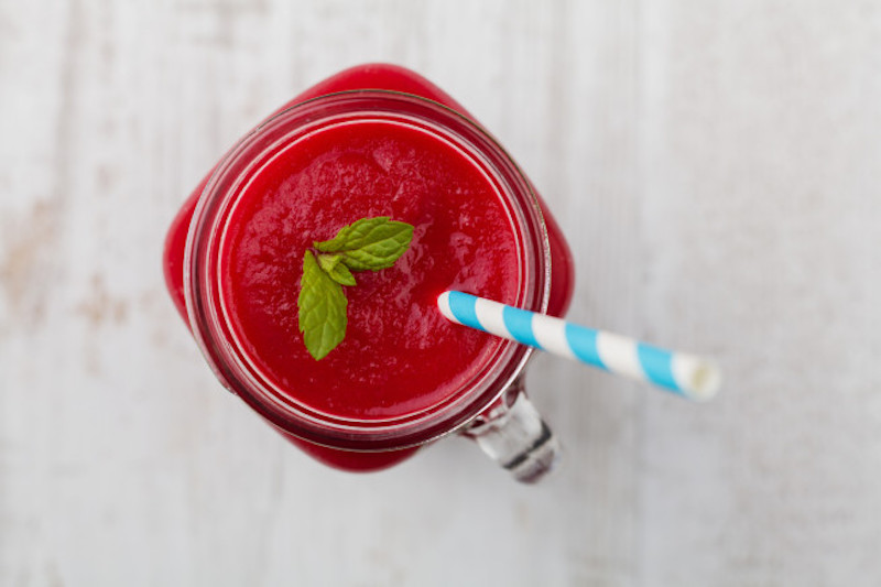 receita suco colorido