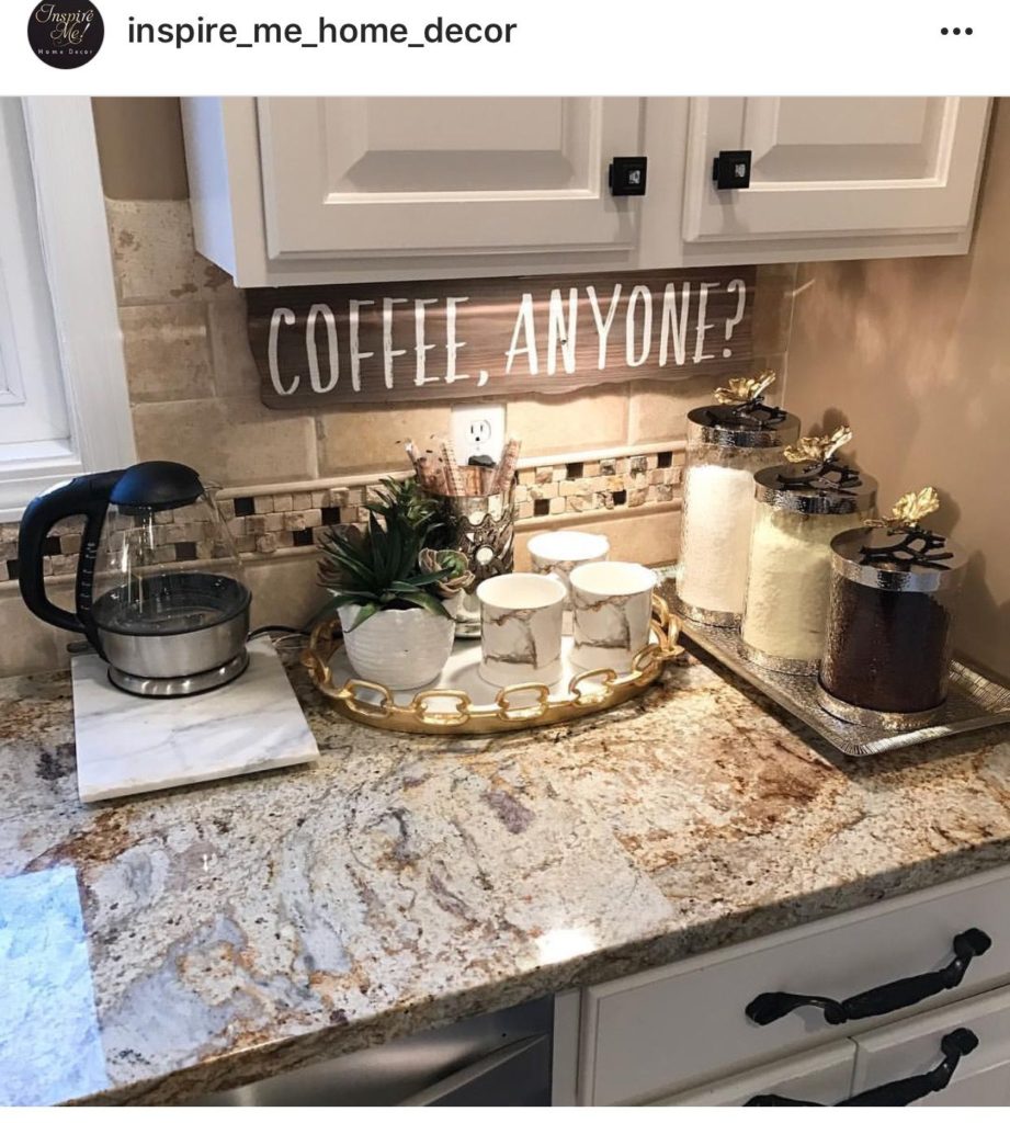 Estações de café em casa