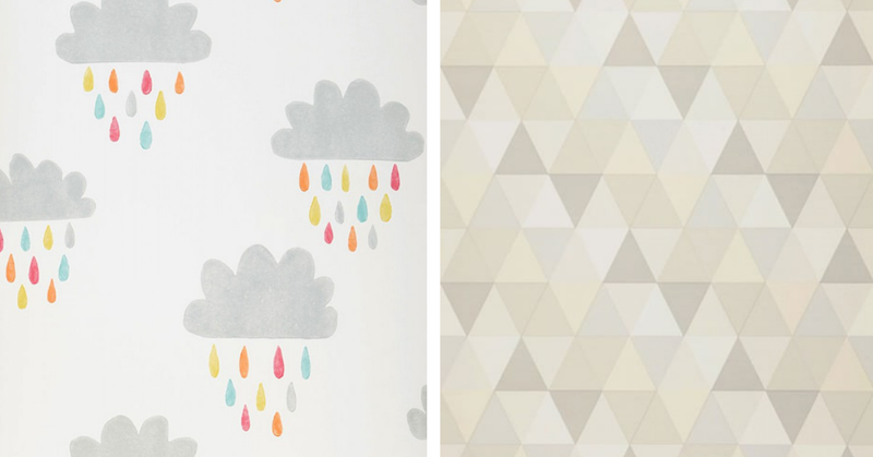 papel de parede para quarto de bebê