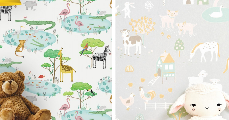 papel de animais