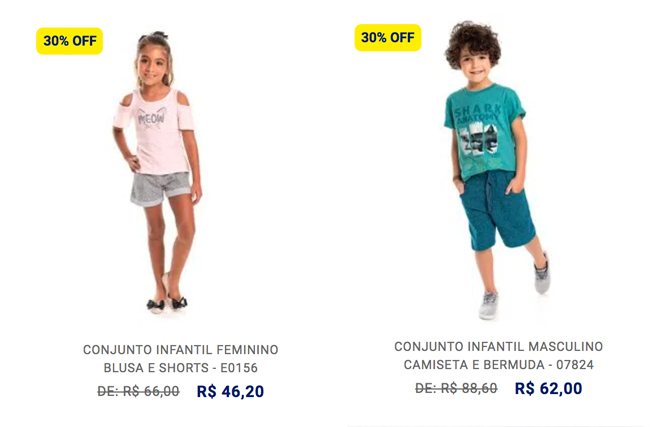moda infantil