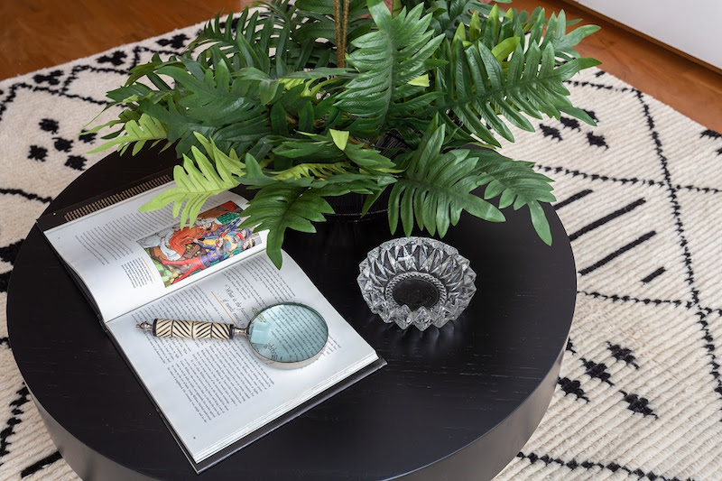 como decorar uma mesa de centro