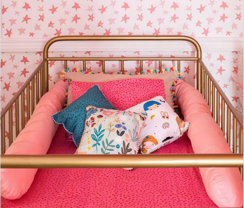 roupa de cama para quarto de bebê menina