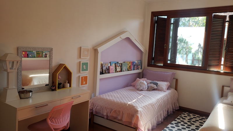 quarto infantil antes e depois