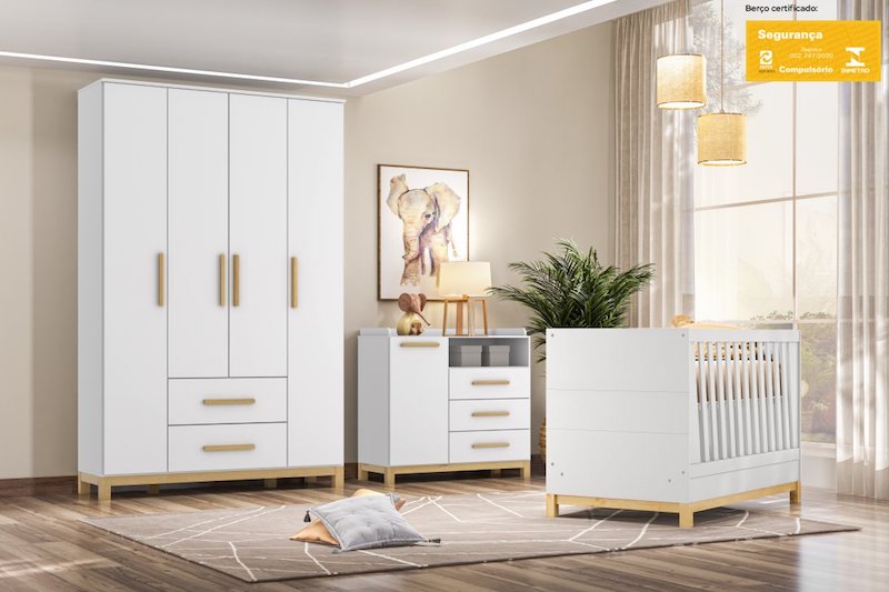 quarto de bebê moderno