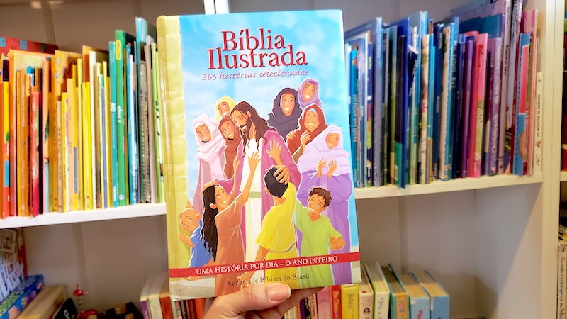 dica de bíblia infantil