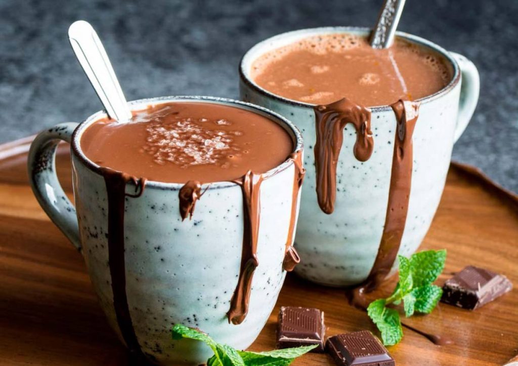 Receitas de chocolate quente