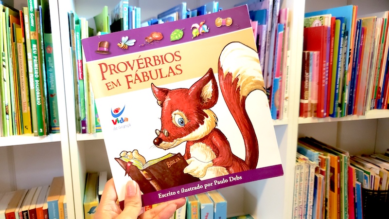provérbios em fábulas